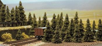 Busch 6572 N 3-6cm Pine Tree Forest (Pack of 60)