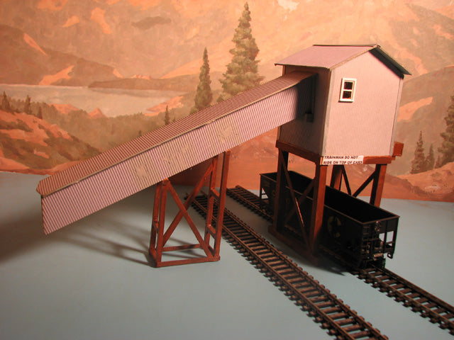 Alpine Division Scale Models 1905 Black Bart Mine and Shaft