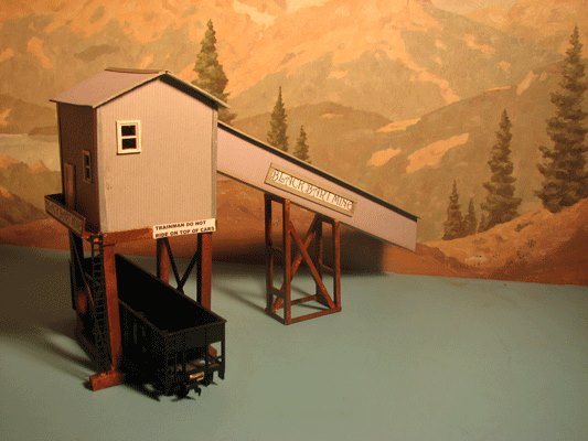 Alpine Division Scale Models 1905 Black Bart Mine and Shaft