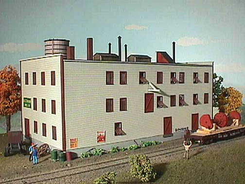 American Model Builders HO Scale 715 Laser Art Brown Manufacturing Company Kit