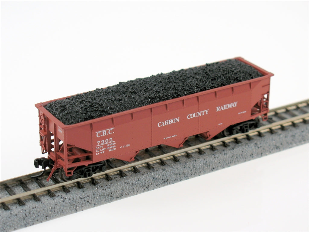 Bluford Shops 73211 N Scale 70T 3Bay Ofst Hpr CCR