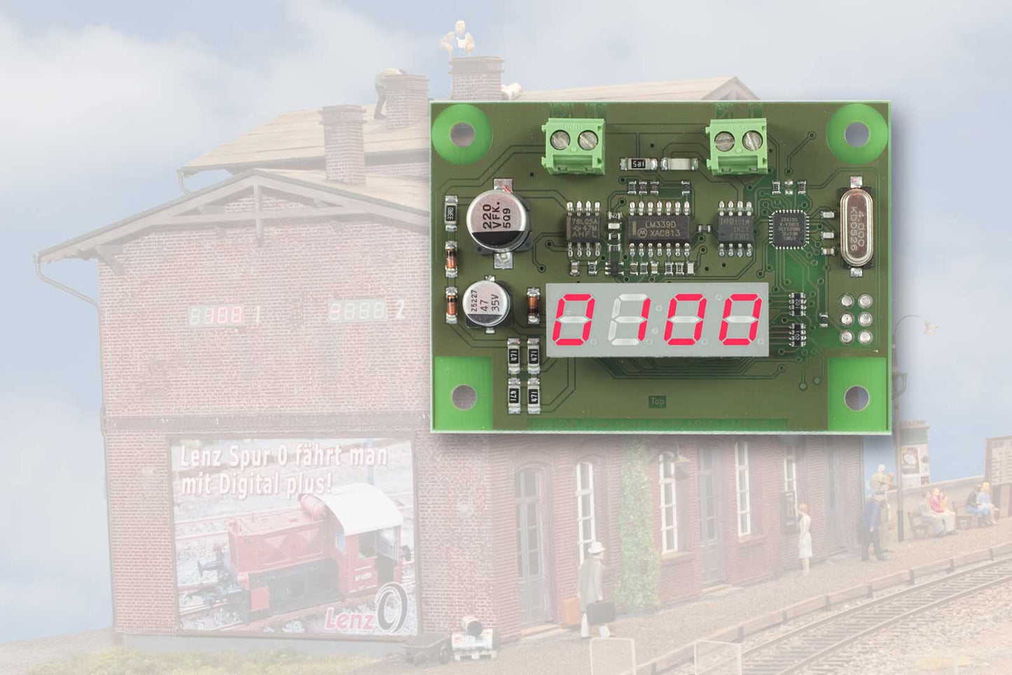 Lenz Elektronik GmbH LRC120 HO RailCom Address Display