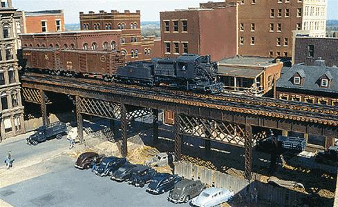 Micro Engineering 75-510 HO 90' Double Track City Viaduct Kit