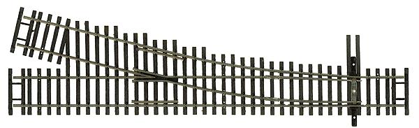 Shinohara Track 302 HO Code 70 #4 WYE Right Switch Turnout