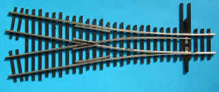 Shinohara Track 307 HO Code #4 Turnout - Wye 70 Nickel-Silver Track