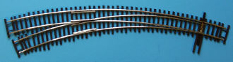 Shinohara Track 326 HO Code 70 Nickel Silver #6 Left Hand Switch Turnout [2]