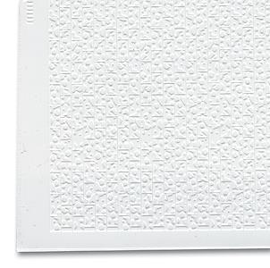 The N Scale Architect 50056 O 10" x 14" Textured Block Styrene Sheets