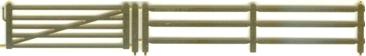The N Scale Architect 61058 3-Rail Corral Fence