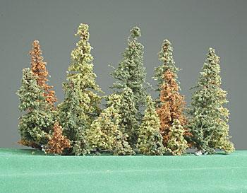 Timberline Scenery 190 Pine Tree Assorted 1/2-6" 17/