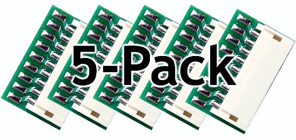 Train Control Systems 1374 DCC Decoder Socket 9-Pin JST Socket (Female) (5)
