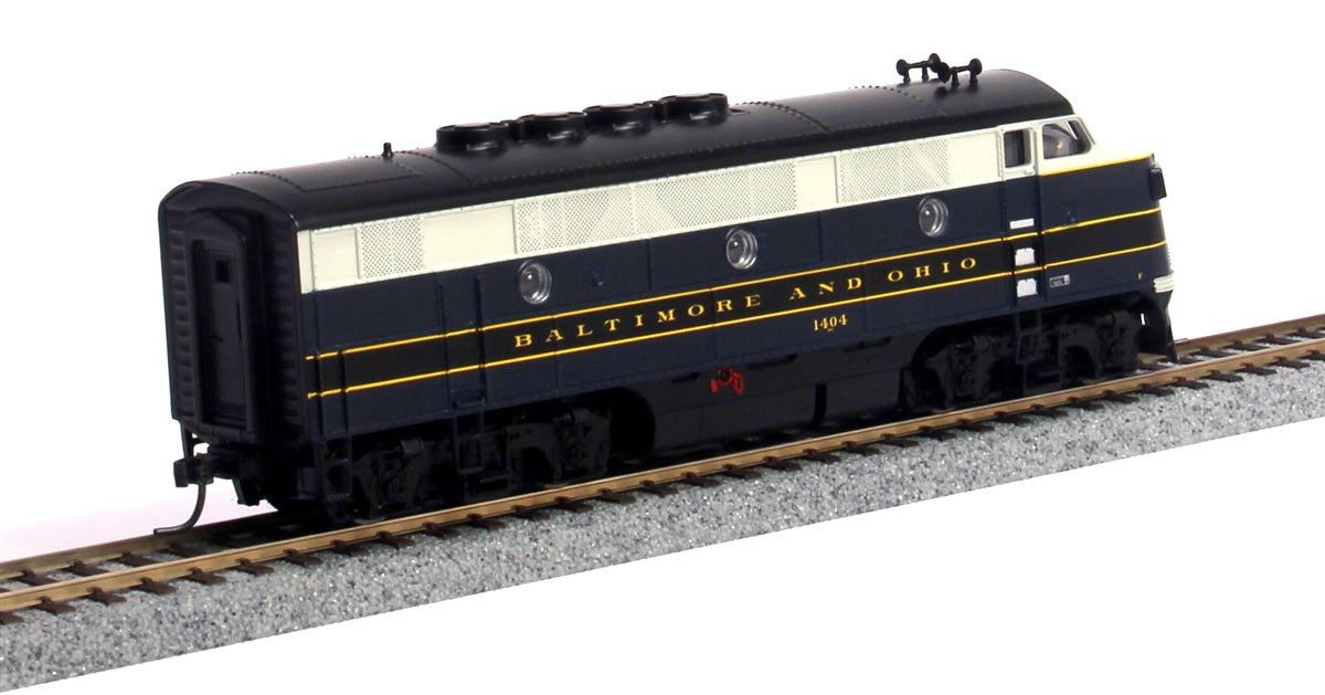 MTH 85-2009-0 Baltimore & Ohio HO Scale F3A #1404/DCC Ready