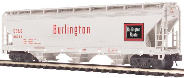 MTH 20-97749 O Burlington 3-Bay Centerflow Hopper #86284