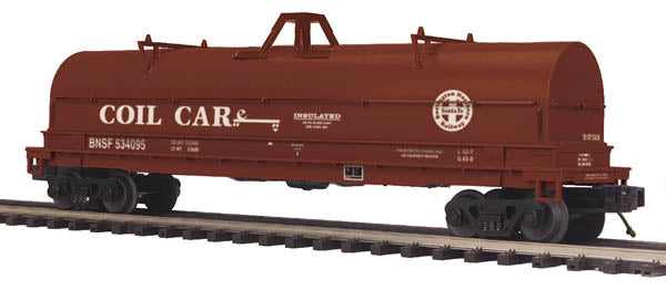 MTH 20-98852 O Gauge Burlington Northern & Santa Fe Coil Car #534095