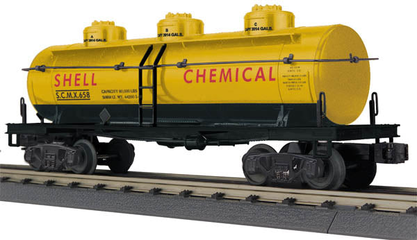 MTH 30-73381 O Shell Chemical 3D Tank Car