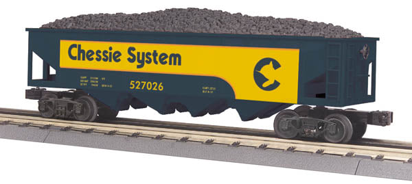 MTH 3075428 O Chessie 4-Bay Hopper