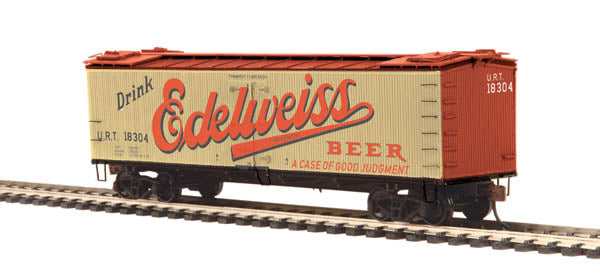 MTH 80-94011 Edelweiss HO Scale R40-2 Woodside Reefer Car #18304