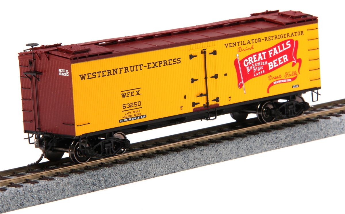 MTH 80-94016 HO Scale MTH HO R40-2 Woodside Reefer Car #63253