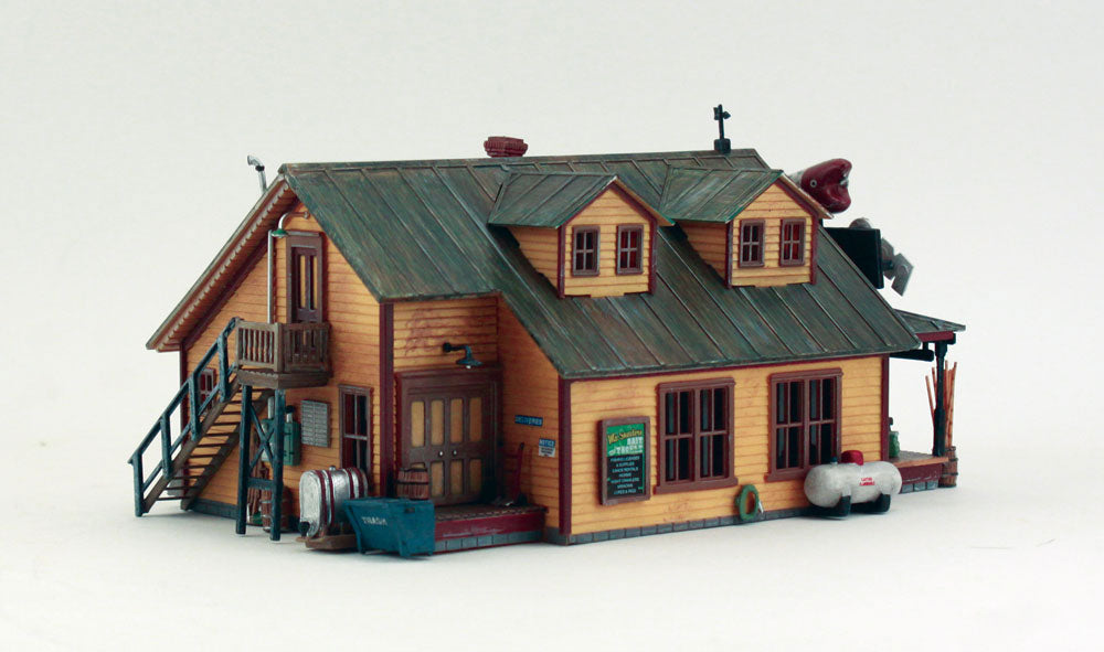 Woodland Scenics BR5047 HO Built-&-Ready Mo Skeeters Bait& Tackle Building