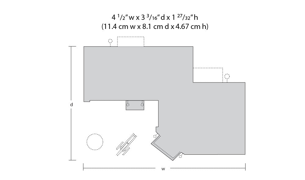 Woodland Scenics PF5209 N Pre-Fab County Courthouse Building Kit