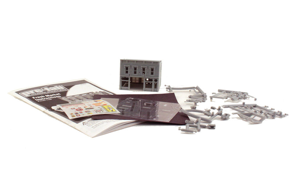 Woodland Scenics PF5200 N Fresh Market Building Kit