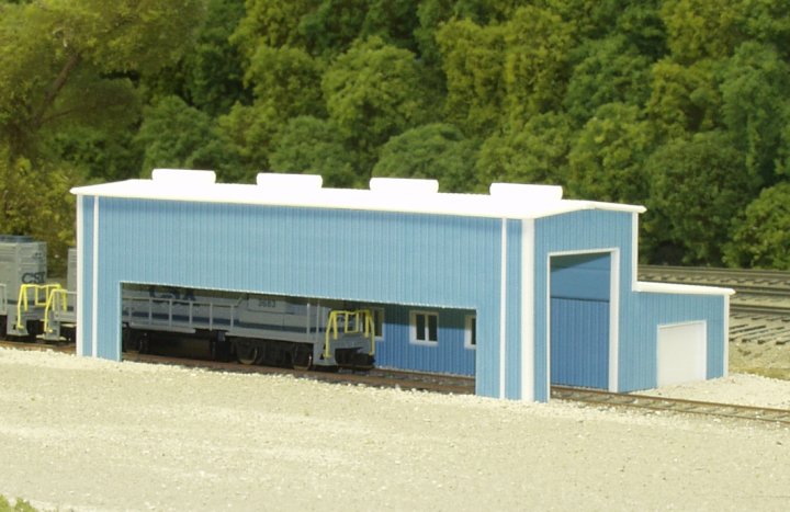 Pikestuff 541-8008 N Scale Atkinson Engine Facility Building Kit