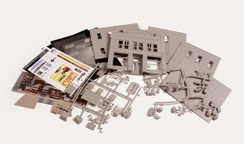 Woodland Scenics PF5891 O Harrison's Hardware Building Kit