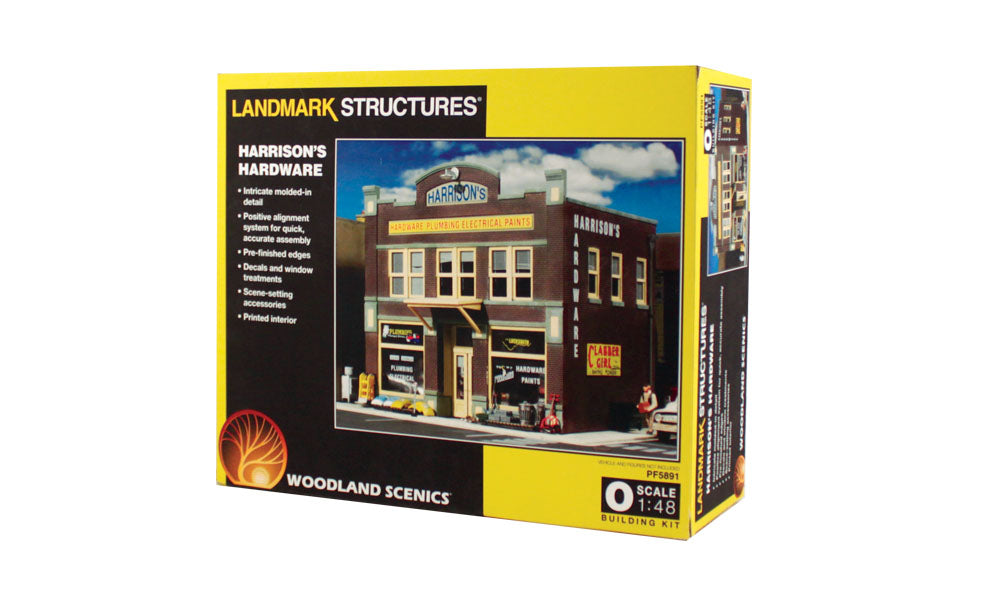 Woodland Scenics PF5891 O Harrison's Hardware Building Kit