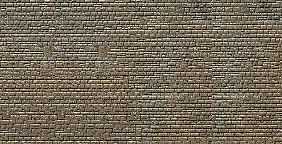 Kibri 36912 Stone Wall Material Sheet