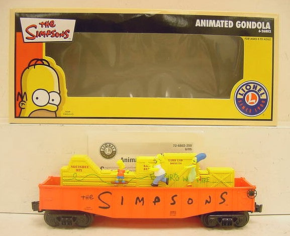 Lionel 6-26802 Simpsons Animated Gondola