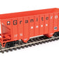 Walthers 910-56608 HO Granite Rock 34' 100-Ton 2-Bay Hopper RTR GRCX #1823