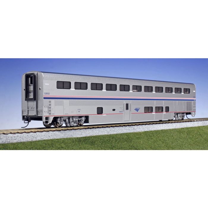 Kato 35-6093-1 HO Amtrak Superliner I Coach Baggage w/Interior Lighting #31035