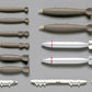 Hasegawa 35001 1:72 Weapons U.S. Bombs & Rocket Launchers Set Plane Kit