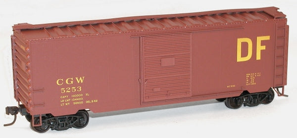 Accurail 3448 HO KIT 40' PS-1 Boxcar, CGW