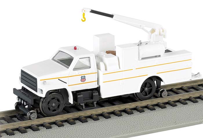 Bachmann 16904 HO Union Pacific MOW Hi-Rail Equipment Truck w/Crane