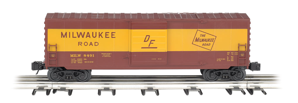 Williams 47978 Operating Box Car Milwaukee Road