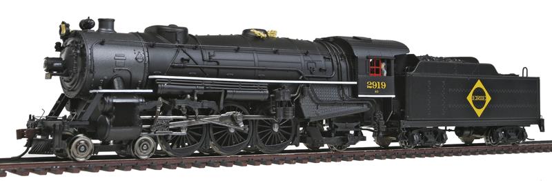 Broadway Limited 1141 HO Erie USRA Heavy Pacific 4-6-2 Paragon2™ #2919 W/ DCC