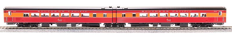 Broadway Limited 1572 HO SP Coast Daylight Chair 2-Car Set # W2474/M2473
