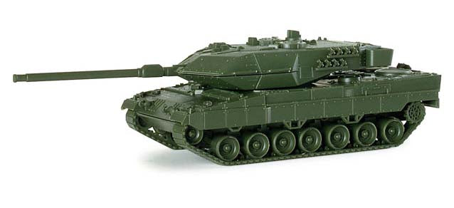 Herpa 740678 HO Roco Mini Tanks - Leopard Tank 2A6
