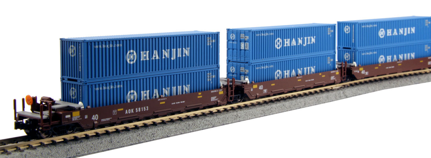 Kato 106-6155 N Gunderson MAXI-I Double Stack 5-Car Set