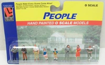 Life Like 1168 O Scale People Figures