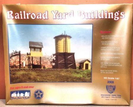 IHC 3501 HO Railroad Yard Buildings Building Kit