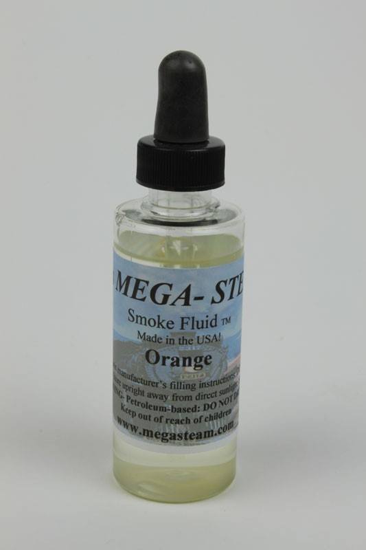 JT's Mega Steam 127 Orange Smoke Fluid - 2 oz. Bottle