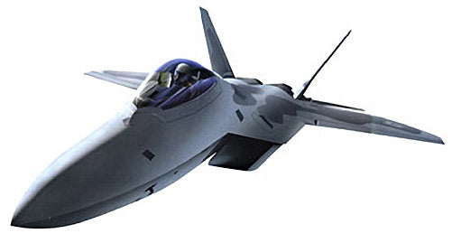 Italeri 1207 1:72 F-22 Raptor Military Aircraft Plane Model Kit