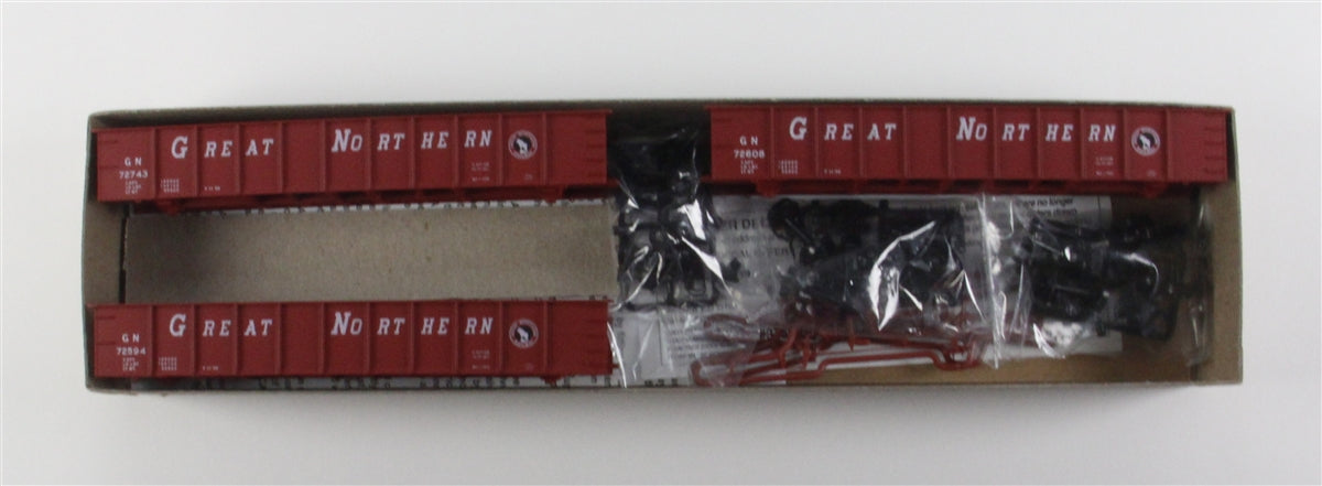 Accurail 37504 HO GN 41' GONDOLA 3PK