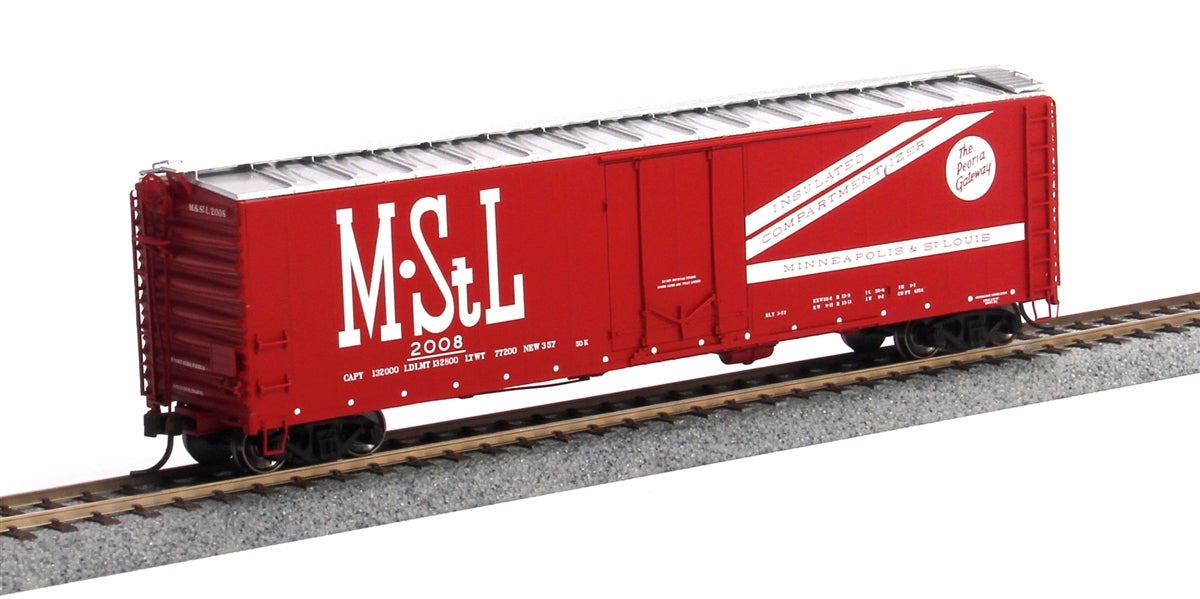 Atlas 20001370 HO Scale M&STL 50' Plug Door Boxcar #2008