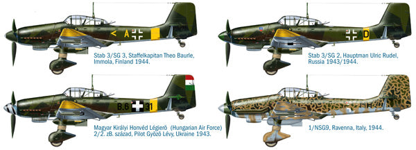 Italeri 2709 1:48 JU-87 D-5 Stuka Military Aircraft Plane Model Kit