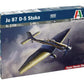 Italeri 2709 1:48 JU-87 D-5 Stuka Military Aircraft Plane Model Kit
