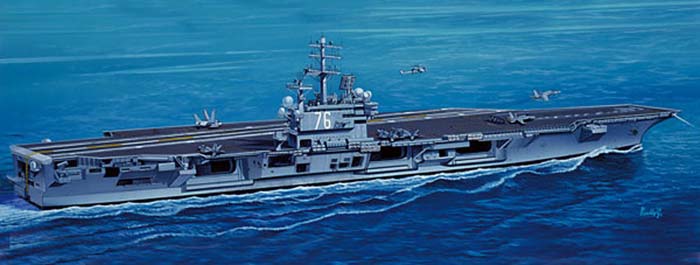 Italeri 5533 1:720 USS RONALD REAGAN Military Airplane Kit