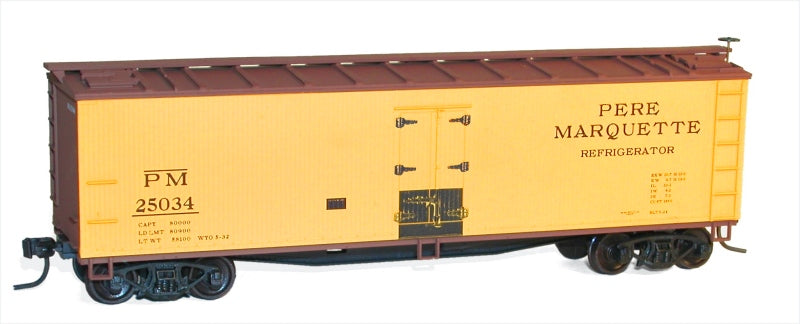 Accurail 48351 HO Pere Marquette 40' Wood Reefer #25034