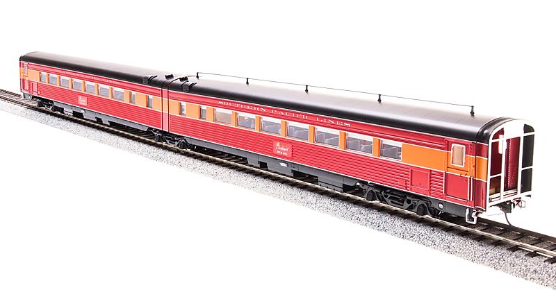 Precision Craft Models 688 HO Southern Pacific Morning Daylight Coach #2457/58